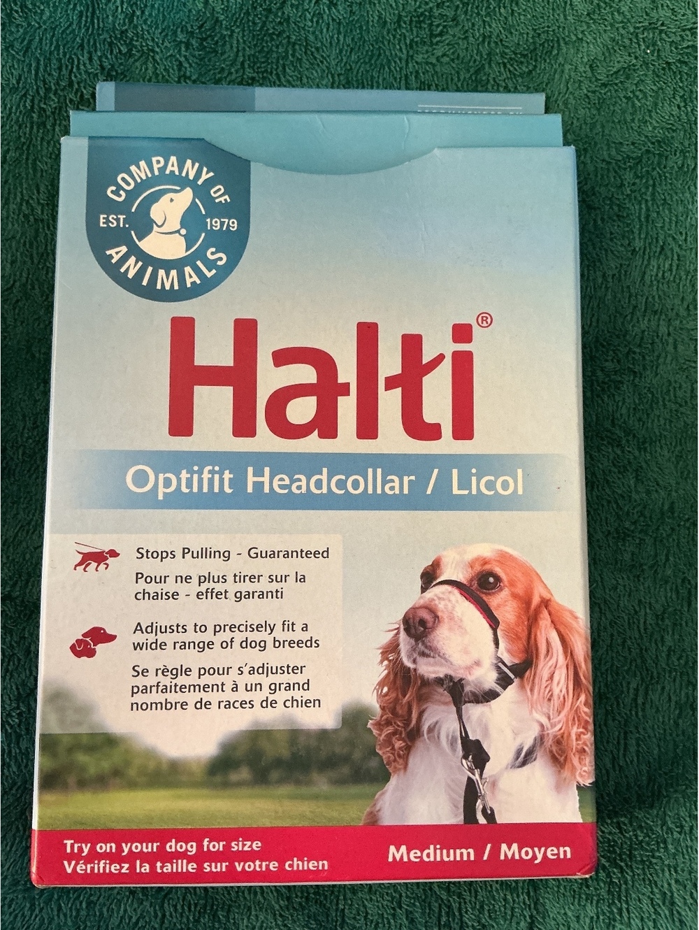 Halti Optifit Headcollar for Dogs Medium Size